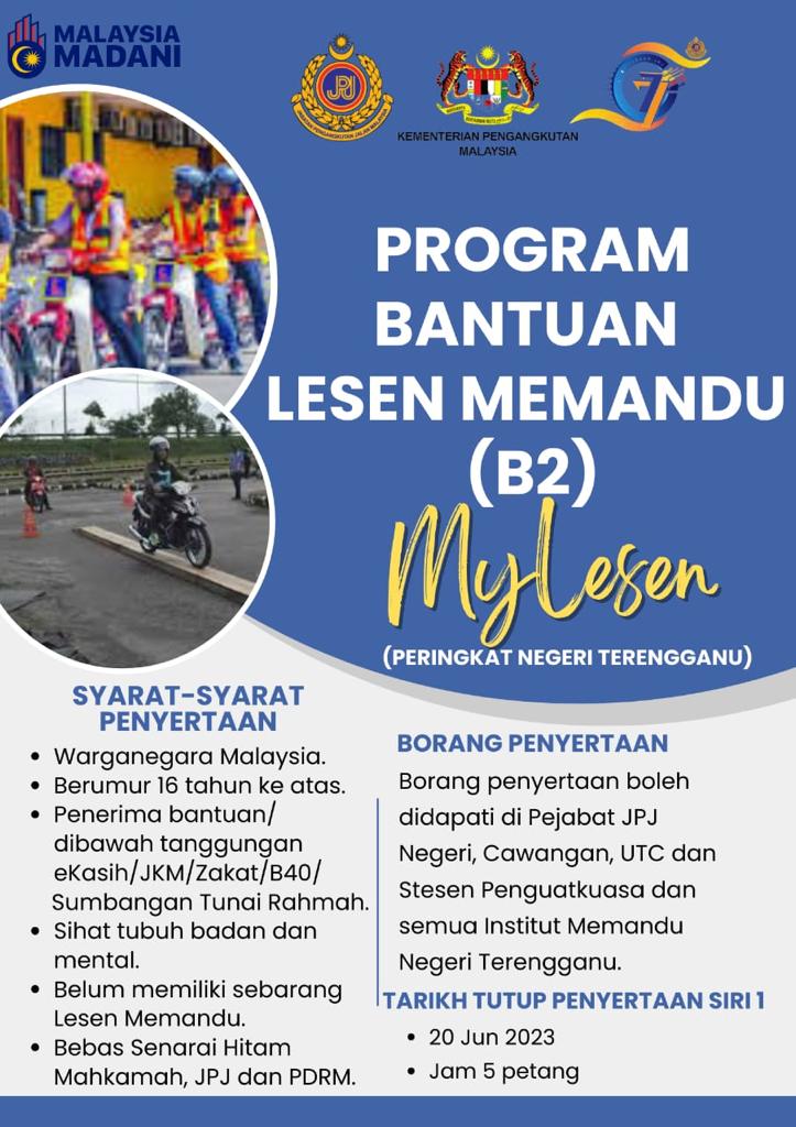 Program Bantuan Lesen Memandu MyLesen | Mynewskini 2024